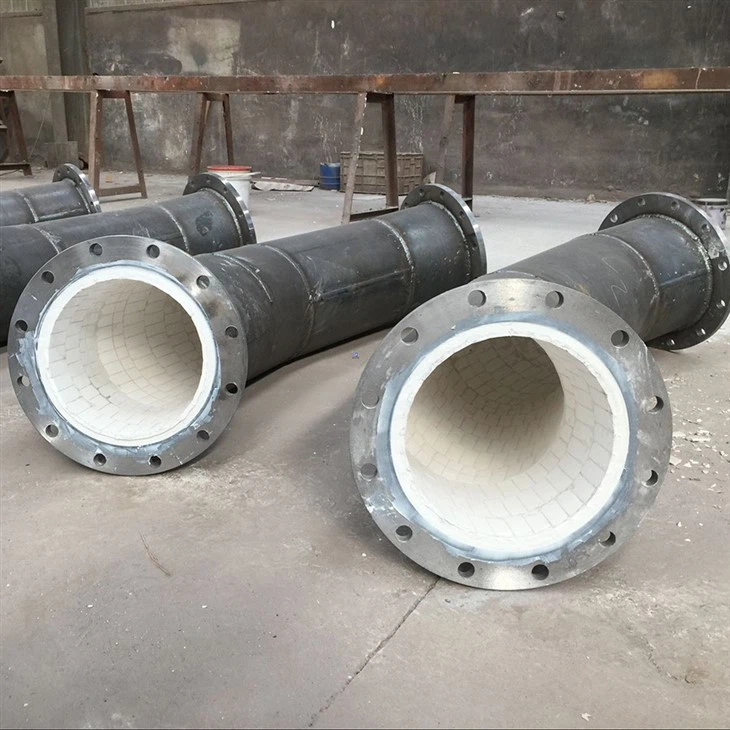 Ceramic Lined Pipe Bend Elbow